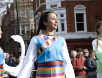 壮族服装小姐姐,传承与创新中的民族风采